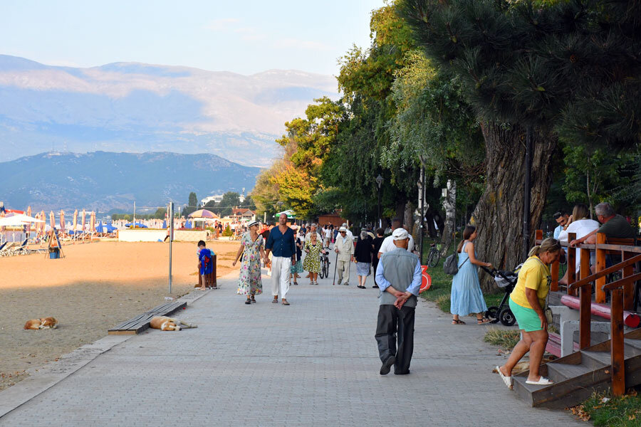 Шеталиштето во Поградец.