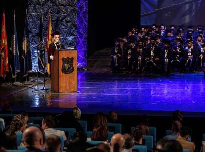 Величествена промоција на дипломци и магистри од Универзитетот Скопје!