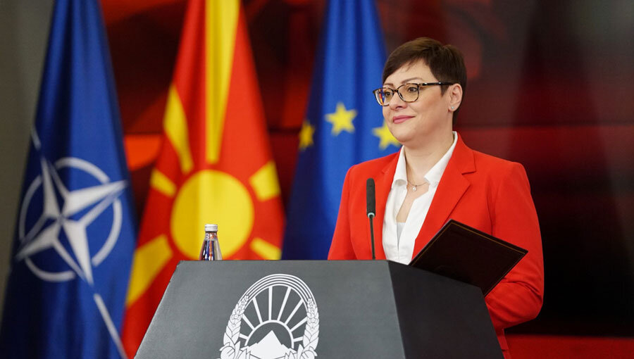 Димитриеска-Кочоска: „Оваа година ќе завршиме со капитални расходи во износ од околу 550 милиони евра, но тоа се реални капитални расходи.“ | Извор: МФ