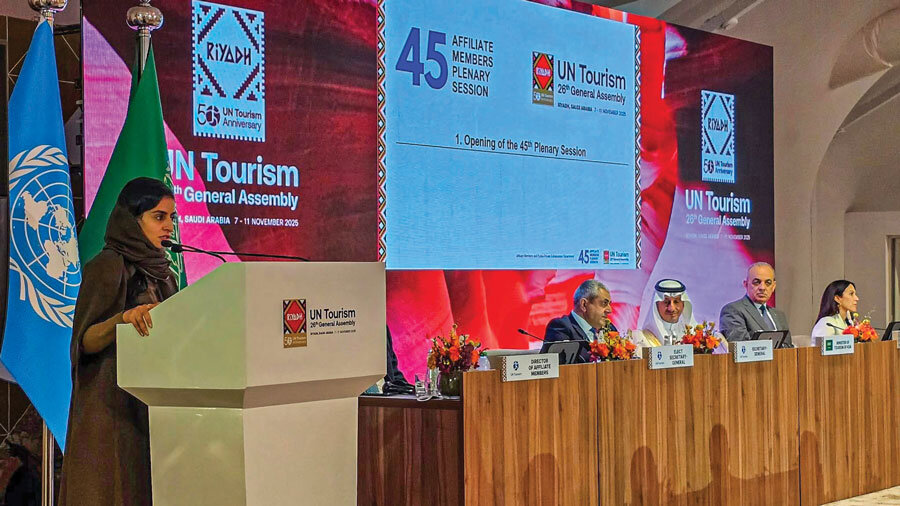 Г-ѓа Шаика Ал Новаис, нов генерален секретар на Светската туристичка организација.