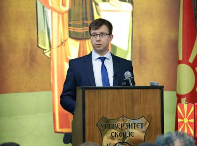 Унгарскиот министер Јанош Бока од Универзитетот Скопје порача: Европската Унија е на крстопат и мора да се менува