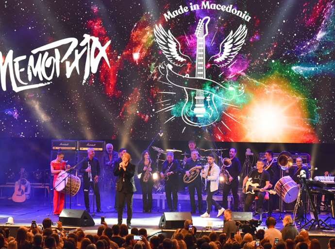 Петар Георгиевски Камиказа и „Меморија“ го разгореа огнот под ѕвездите со љубовта кон сопствениот народ и Македонија