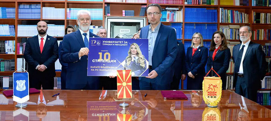 Додели 10 стипендии на Карате федерација на Македонија