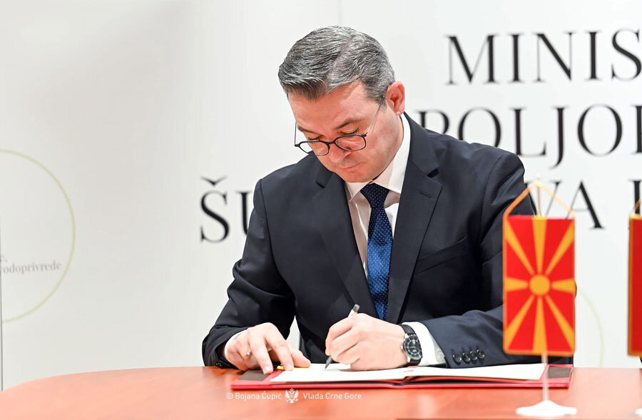 Трипуновски: „Нашите визионерски идеи ќе испливаат на површина кога ќе се решат затекнатите проблеми.“ | Извор: Министерство за земјоделство, шумарство и водостопанство