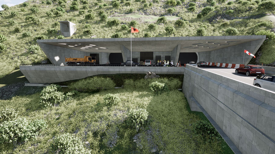 Тунелот Логара го скратува патувањето кон јужна Албанија.