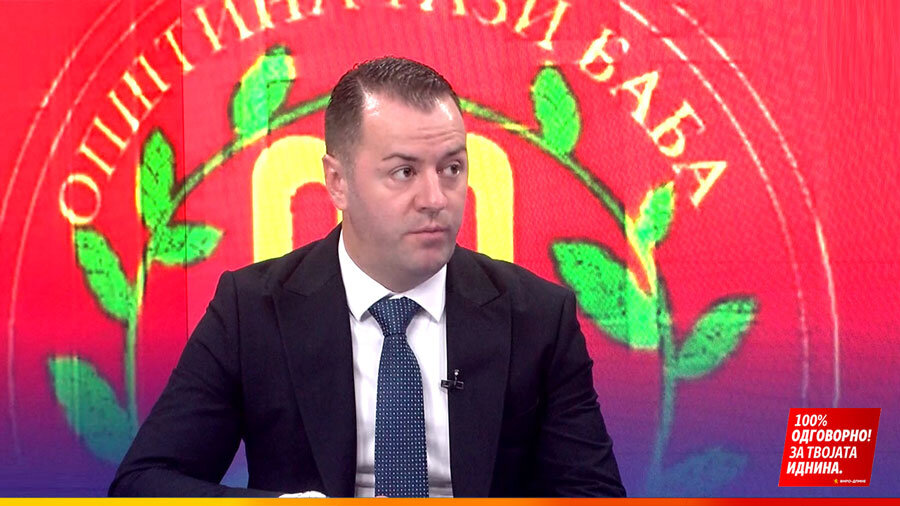 Бобан Стефковски, градоначалник на Општина Гази Баба.